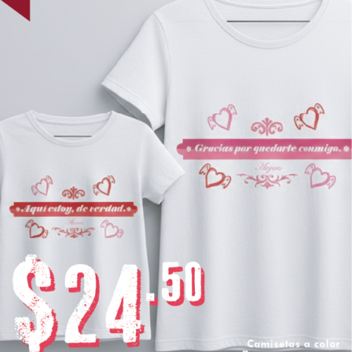 camisa de san valentin