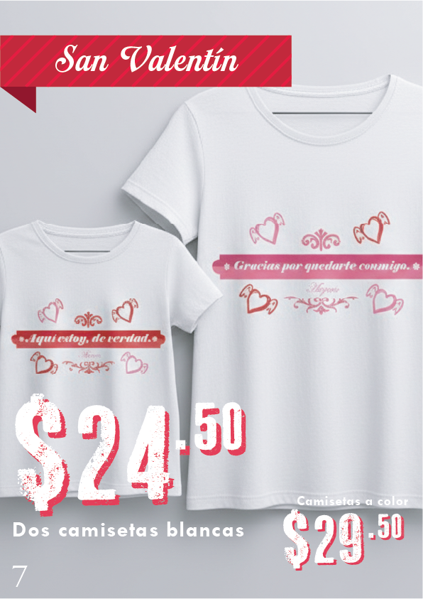 camisa de san valentin